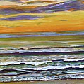 Sunset along Maine Coast